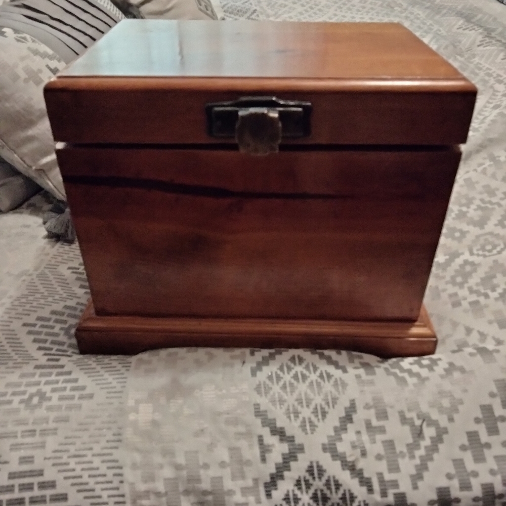 Small Wooden Trunk